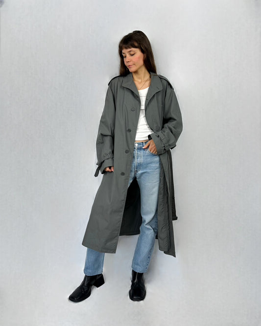 Trench classico grigio