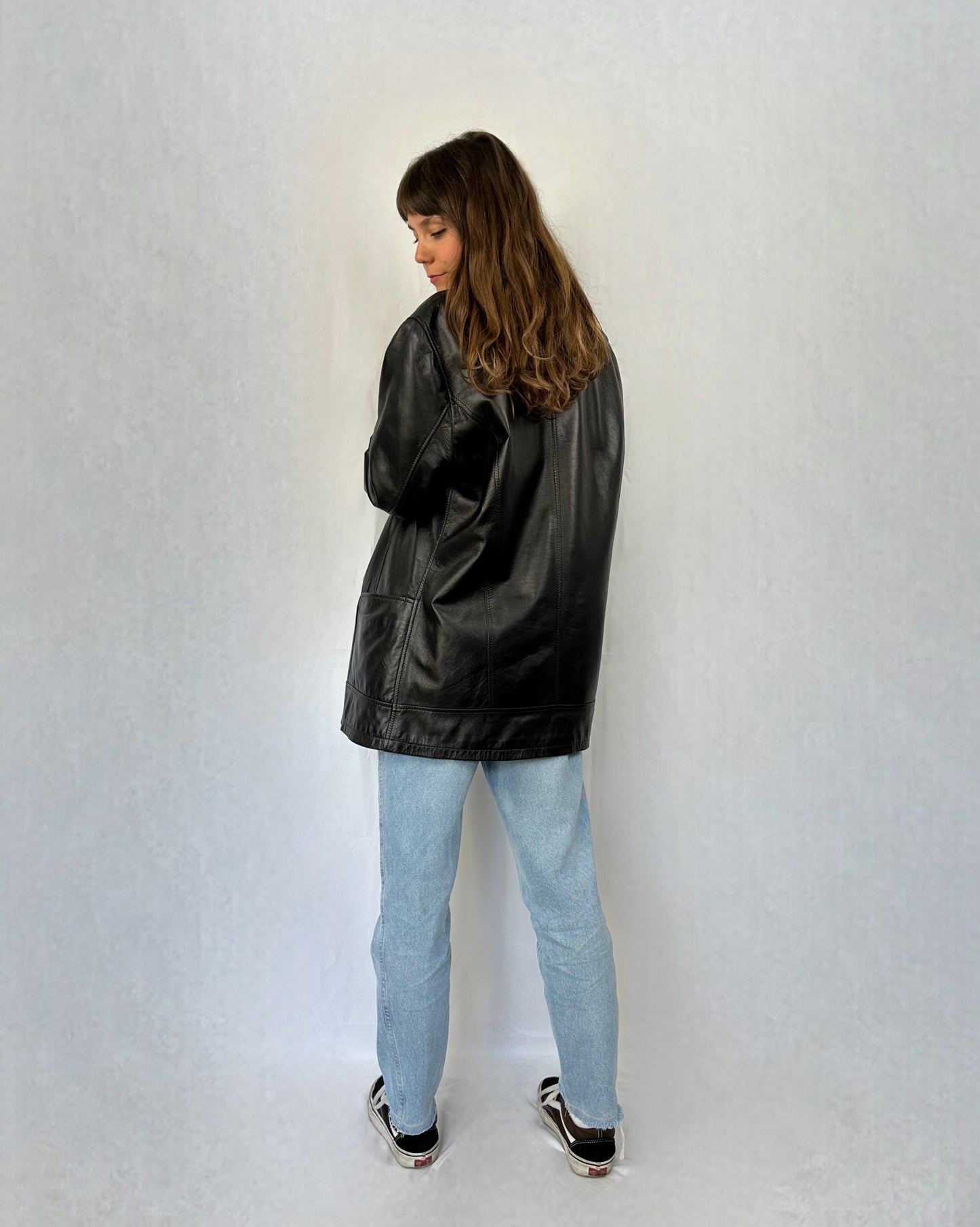 Giacca morbidissima in vera pelle Lerim