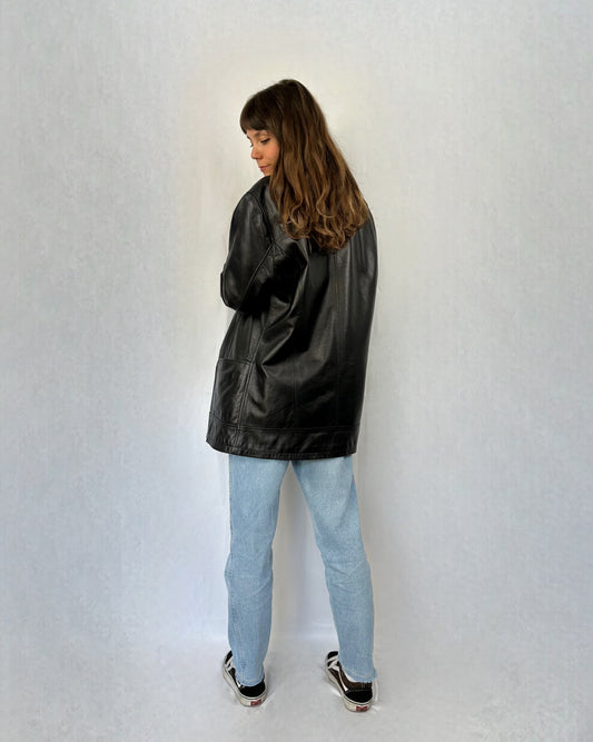 Giacca morbidissima in vera pelle Lerim