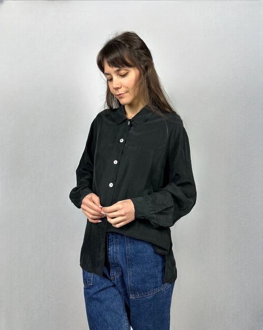 Camicia in pura seta