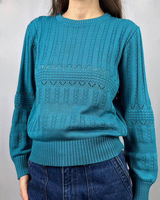 Maglioncino turchese