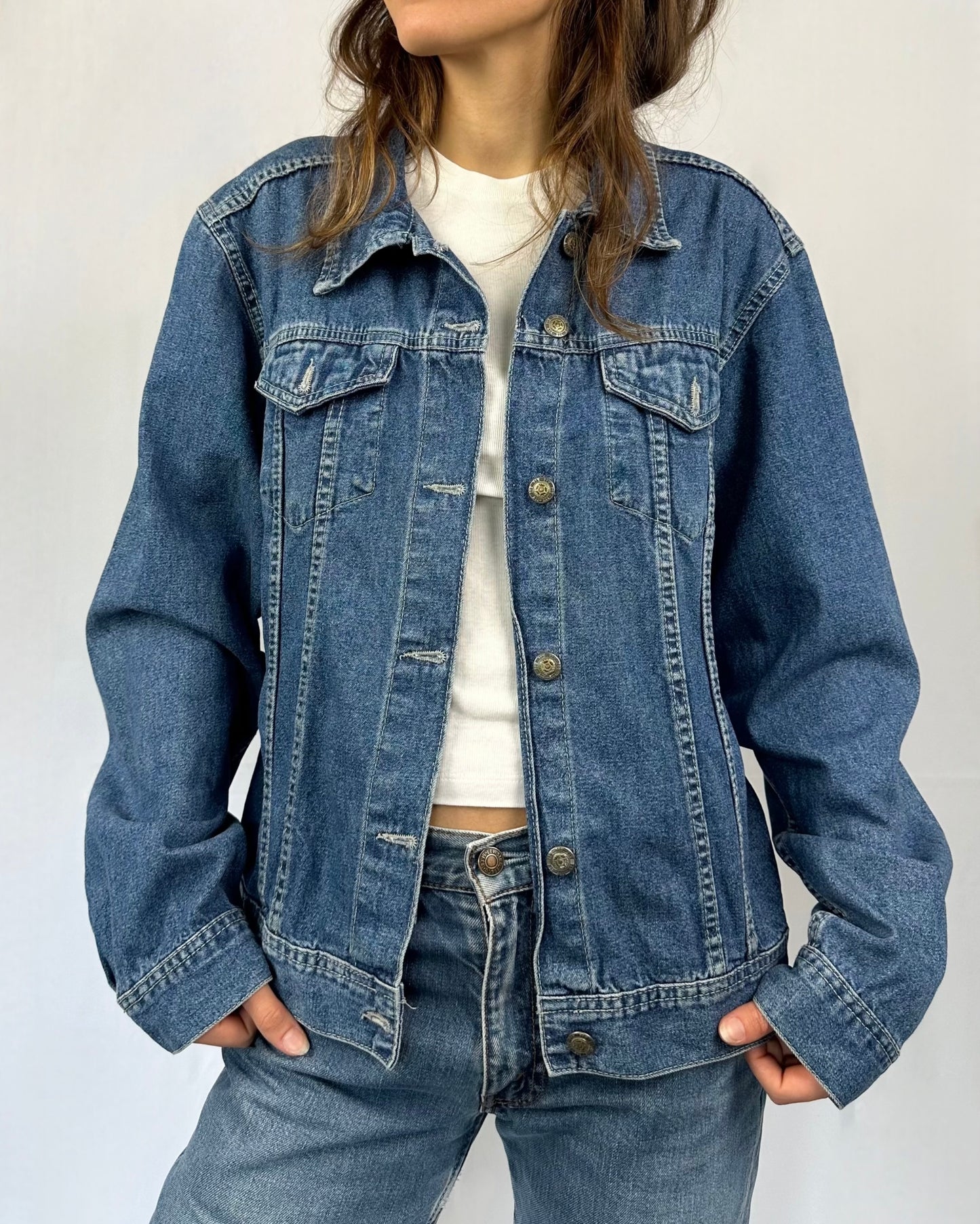 Giacca in denim leggera